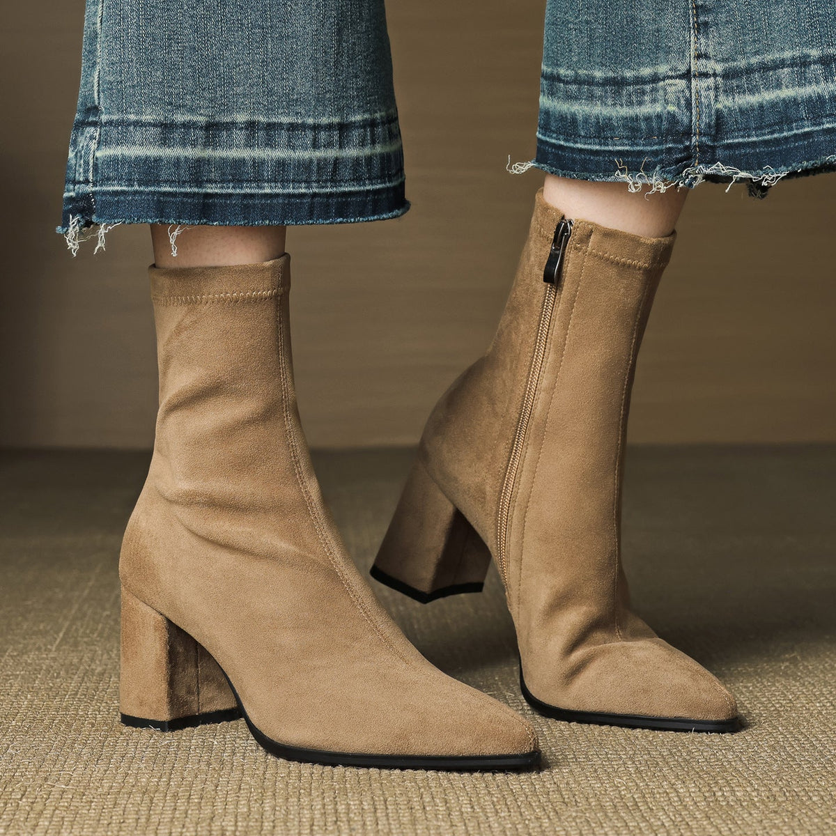 Rowan | Heeled Knee High Boots