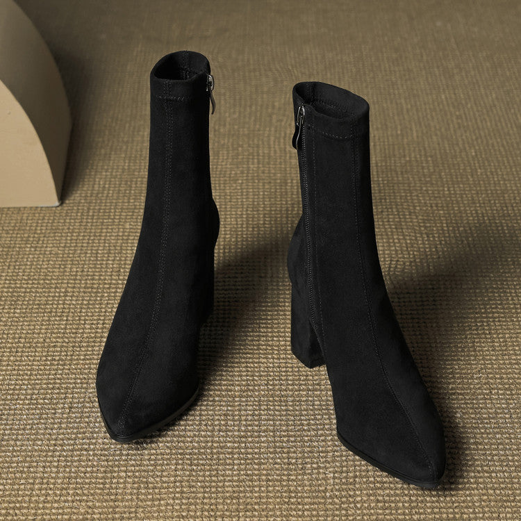Rowan | Heeled Knee High Boots
