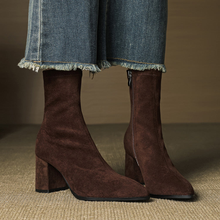 Rowan | Heeled Knee High Boots