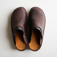 Rowan | Men's Leather Arch Support Mules