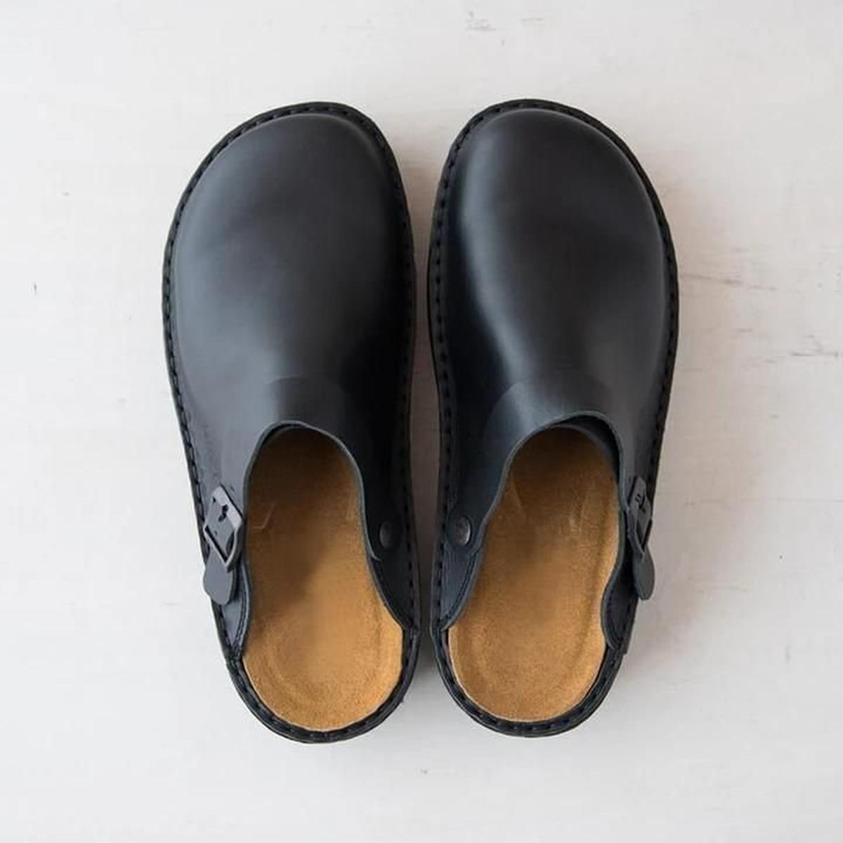 Rowan | Men's Leather Arch Support Mules