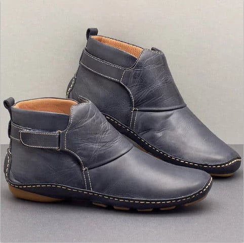 Rowan | Orthopedic Leather Ankle Boots