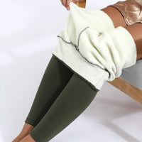 Fleece Lined Leggings High Waist