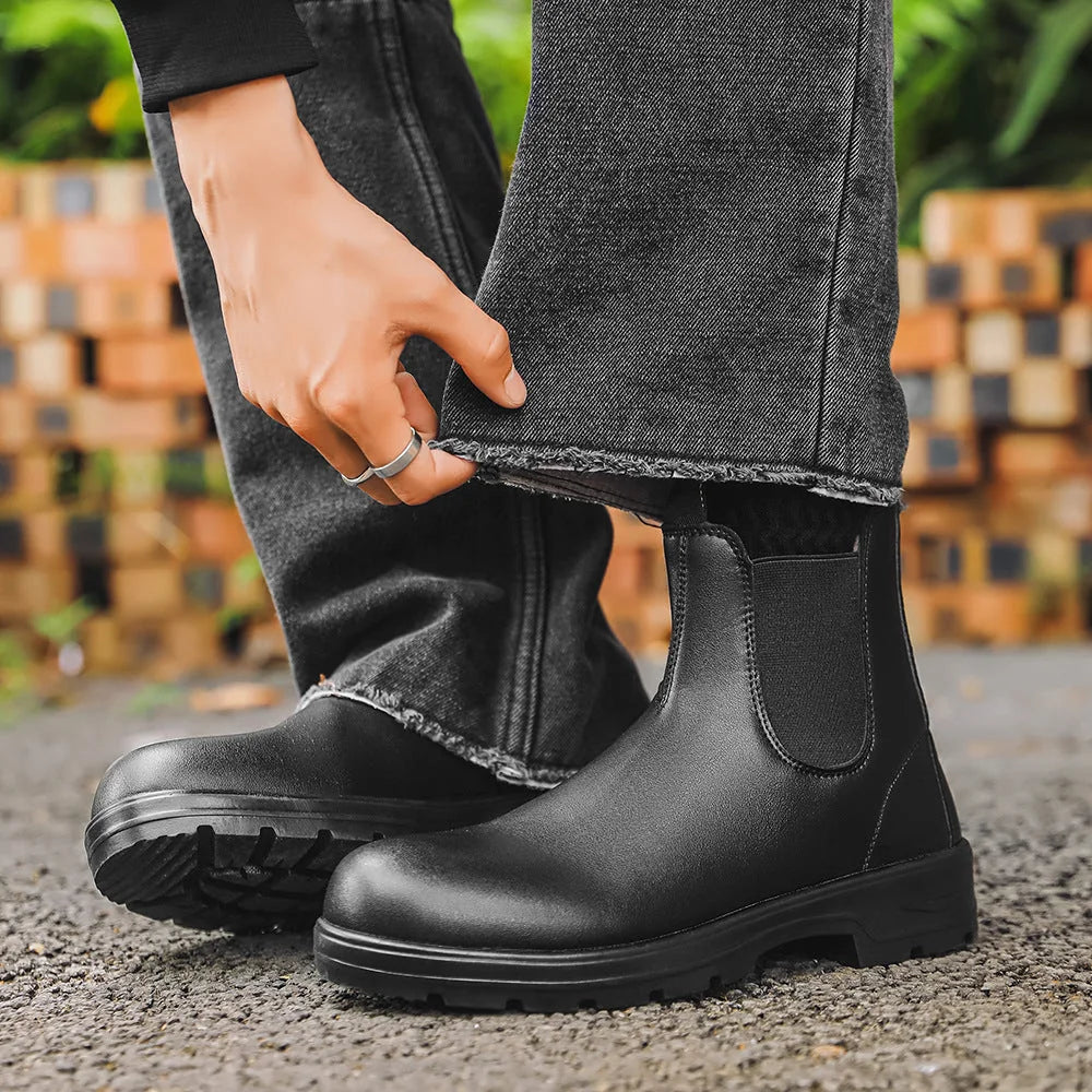 Rowan | Waterproof Leather Chelsea Boots
