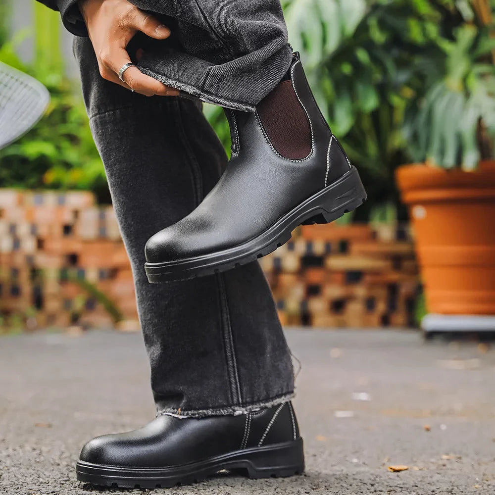 Rowan | Waterproof Leather Chelsea Boots