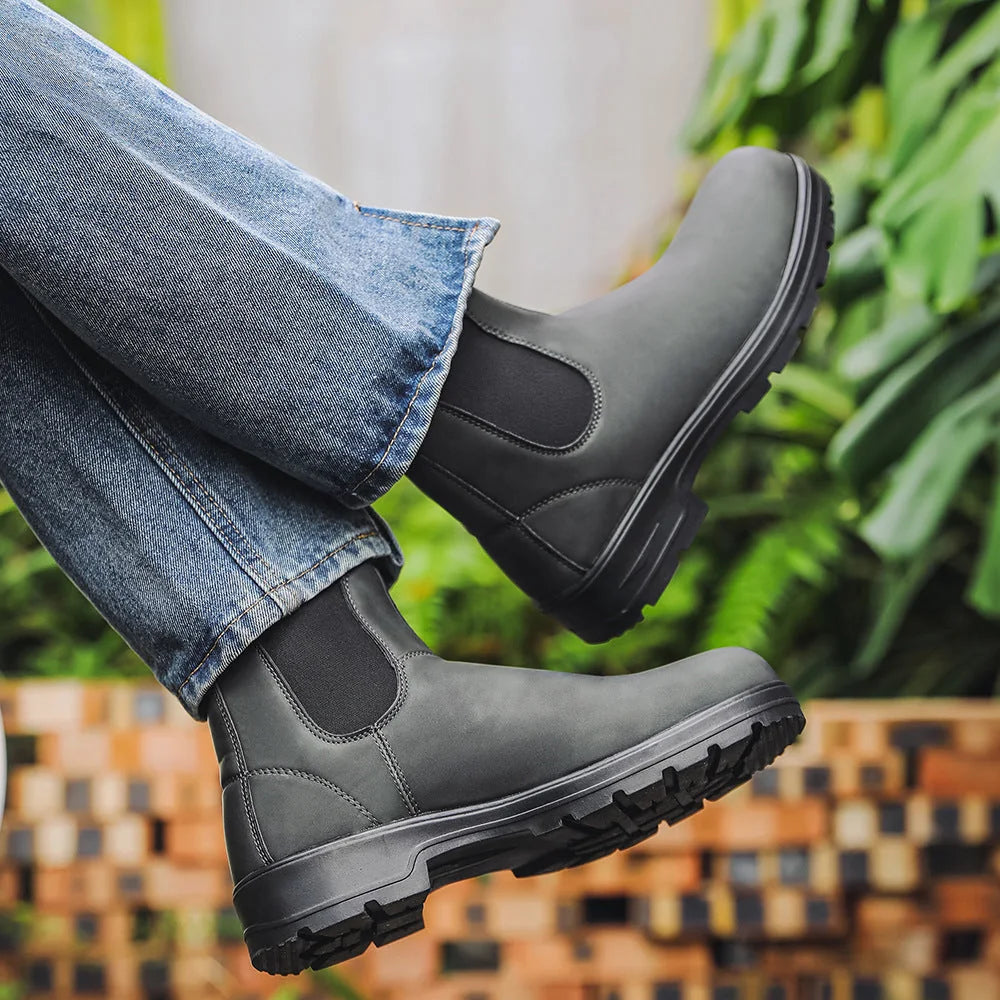 Rowan | Waterproof Leather Chelsea Boots