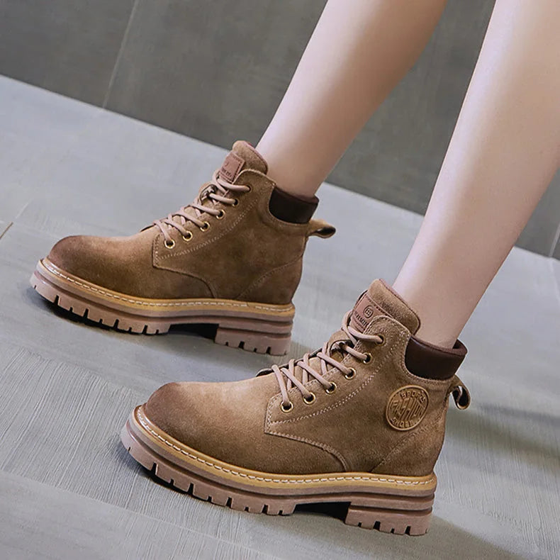 Rowan men's suede walking boots