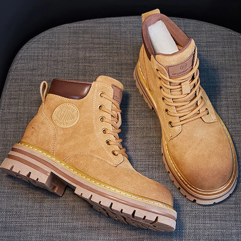 Rowan men's suede walking boots