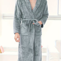 Rowan | Men's Fleece Dressing Gown