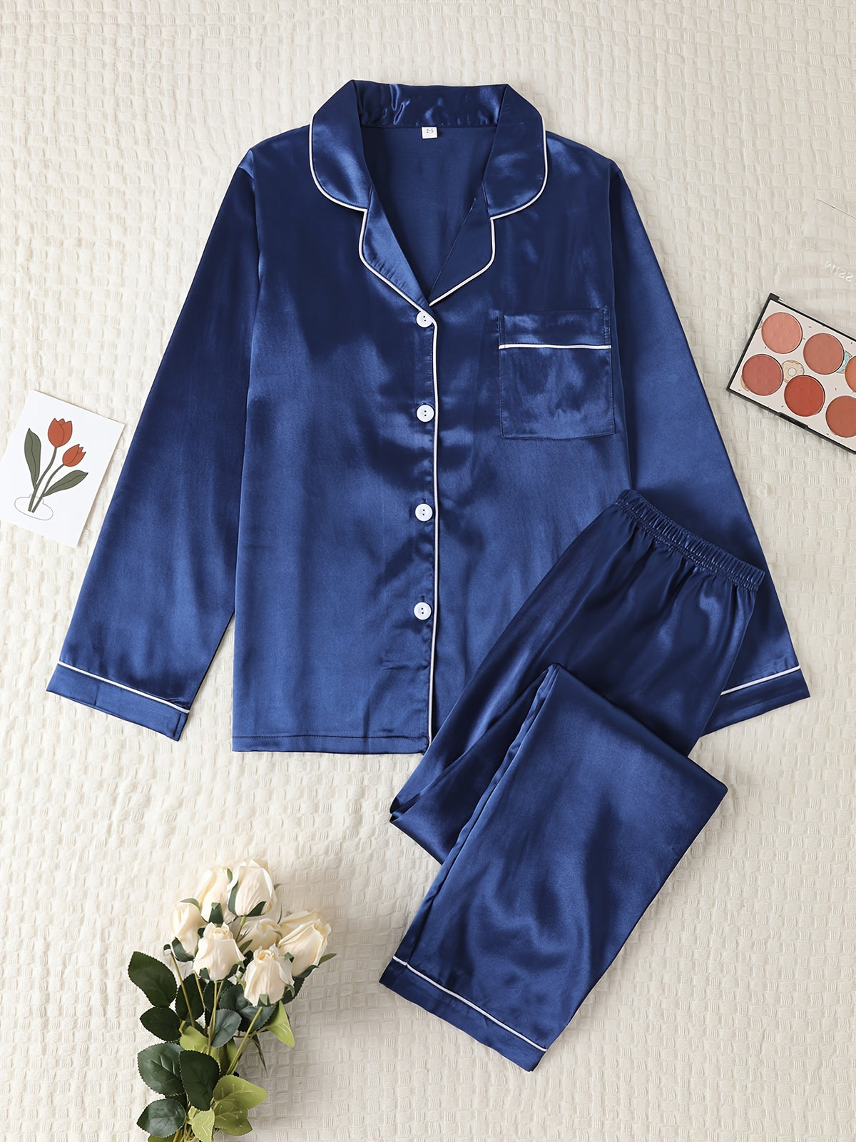 Rowan | Women's Satin Pyjama Set
