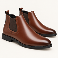 Rowan | Men's Brown Chelsea Boots