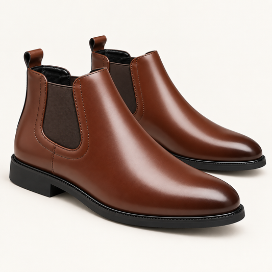 Rowan | Men's Brown Chelsea Boots
