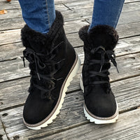 Rowan | Lace-Up Snow Boots