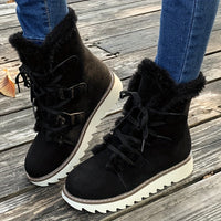 Rowan | Lace-Up Snow Boots