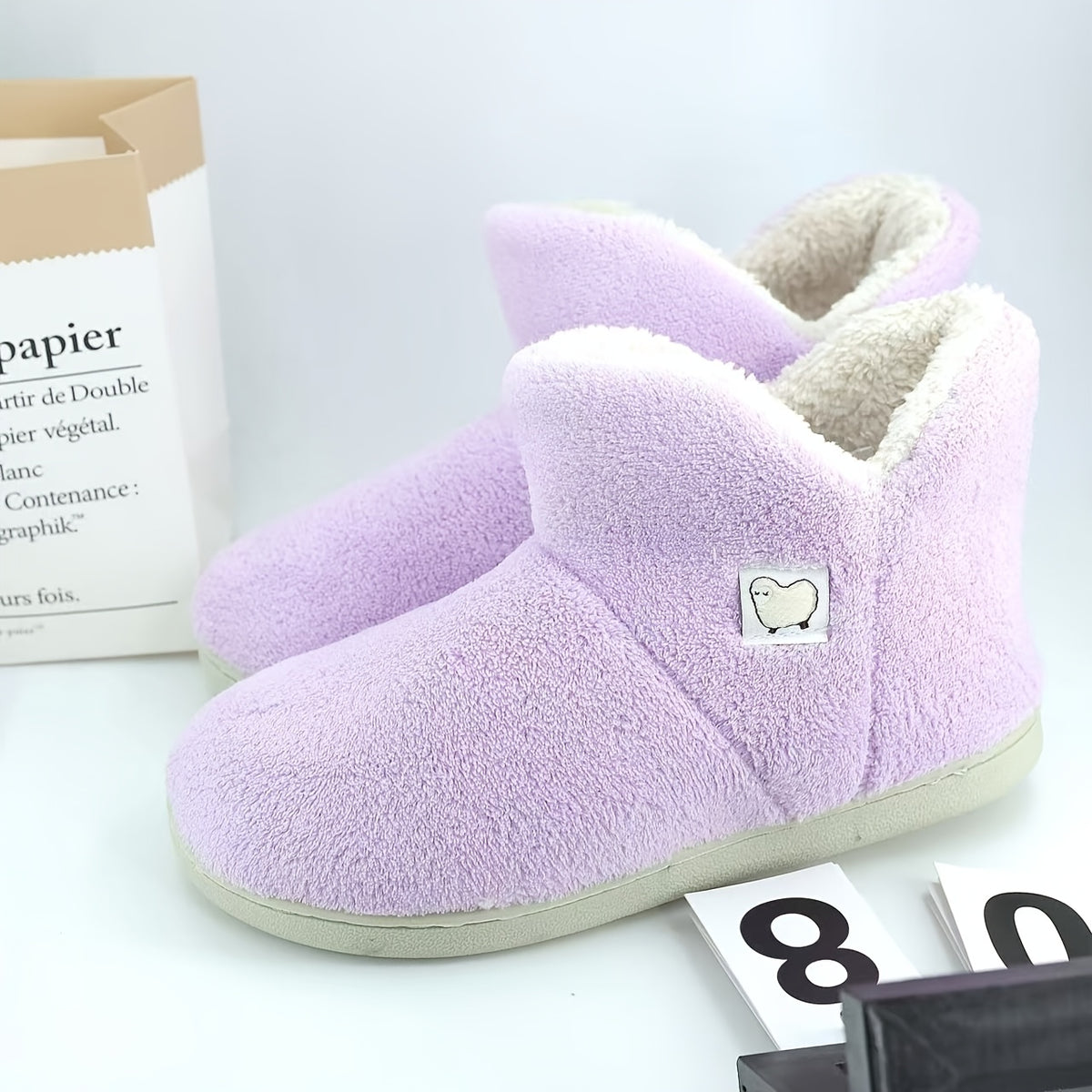 Rowan | High-Top Fleece Slippers
