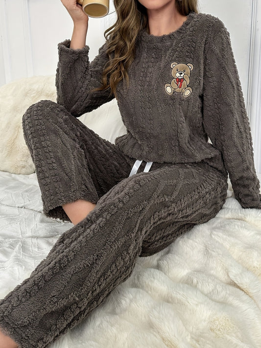 Rowan | Women's Plush Pyjama Set