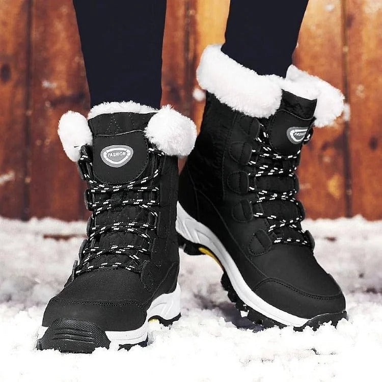 Rowan | Mid Calf Waterproof Snow Boots