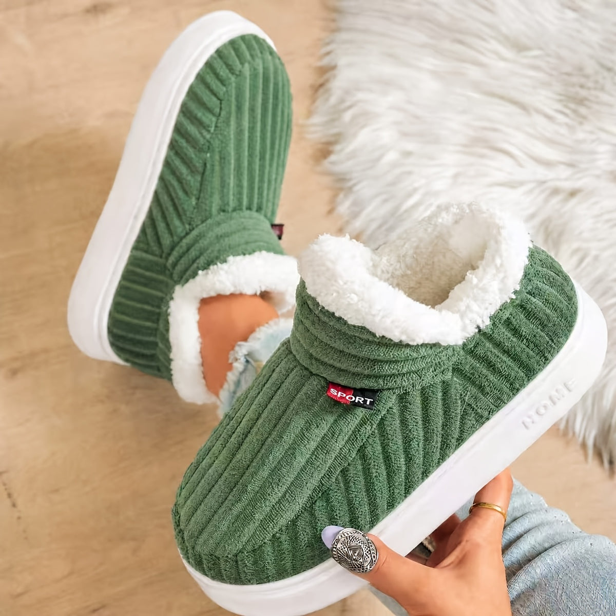 Rowan | Warm Slipper Boots