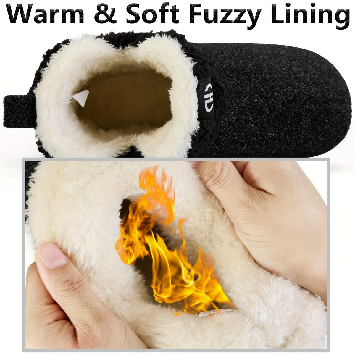 Rowan | Men's Plush Slipper Boots