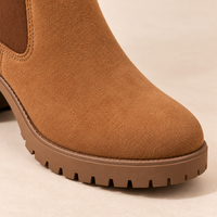 Rowan | Camel Chelsea Boots