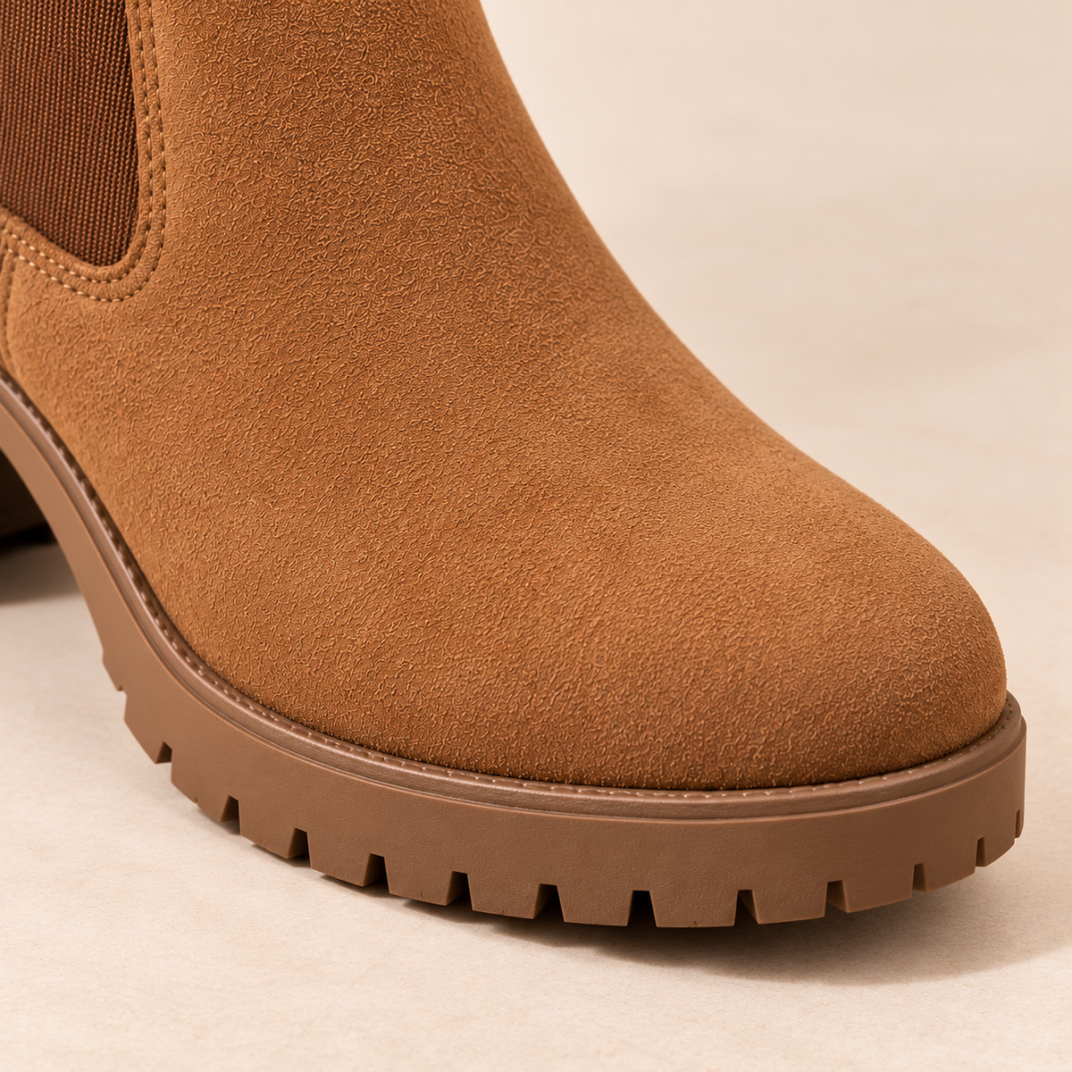 Rowan | Camel Chelsea Boots