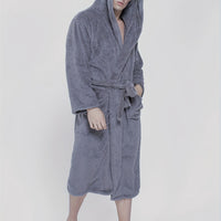 Rowan | Men's Hooded Dressing Gown