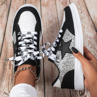 Rowan | Star Glitter Trainers