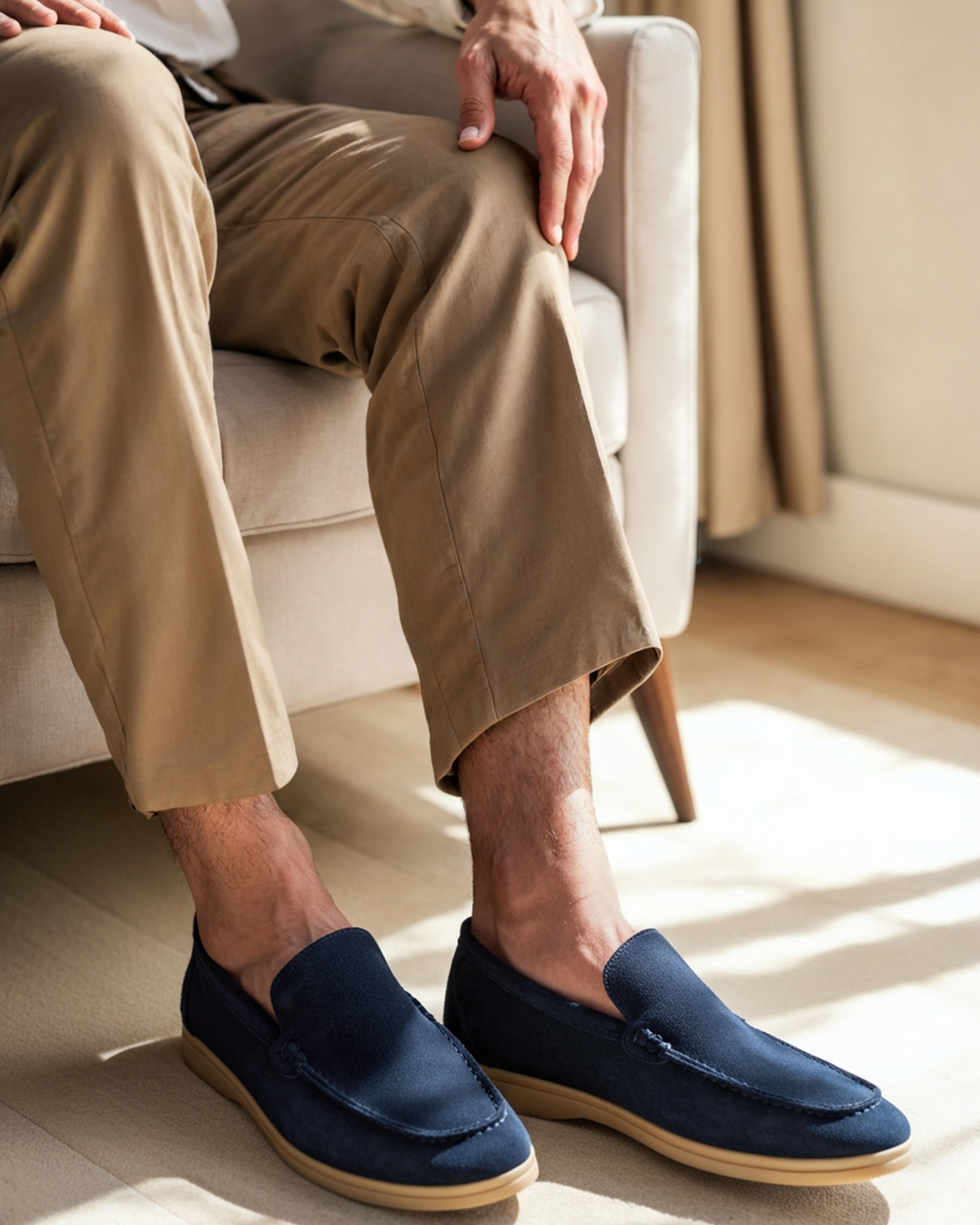 Rowan | Men Suede Loafers