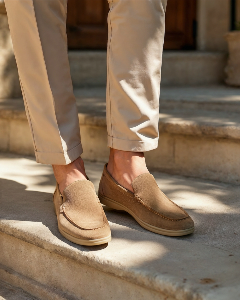 Rowan | Men Suede Loafers