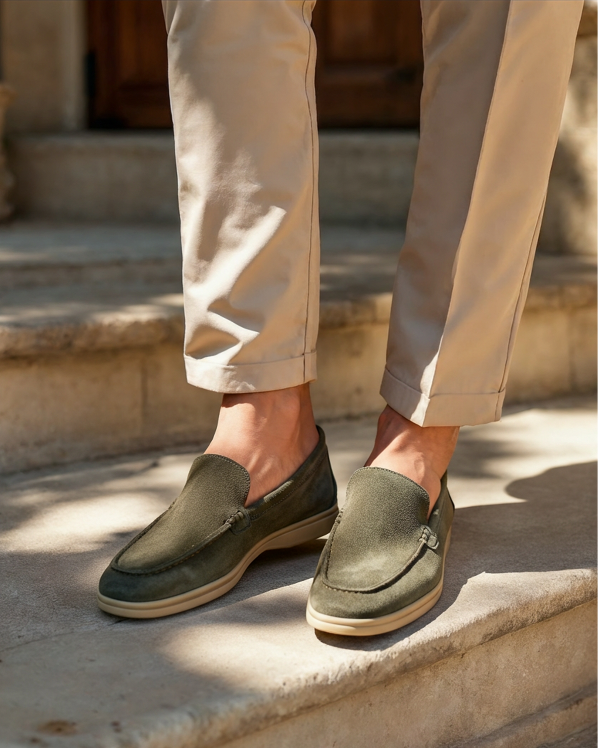 Rowan | Men Suede Loafers