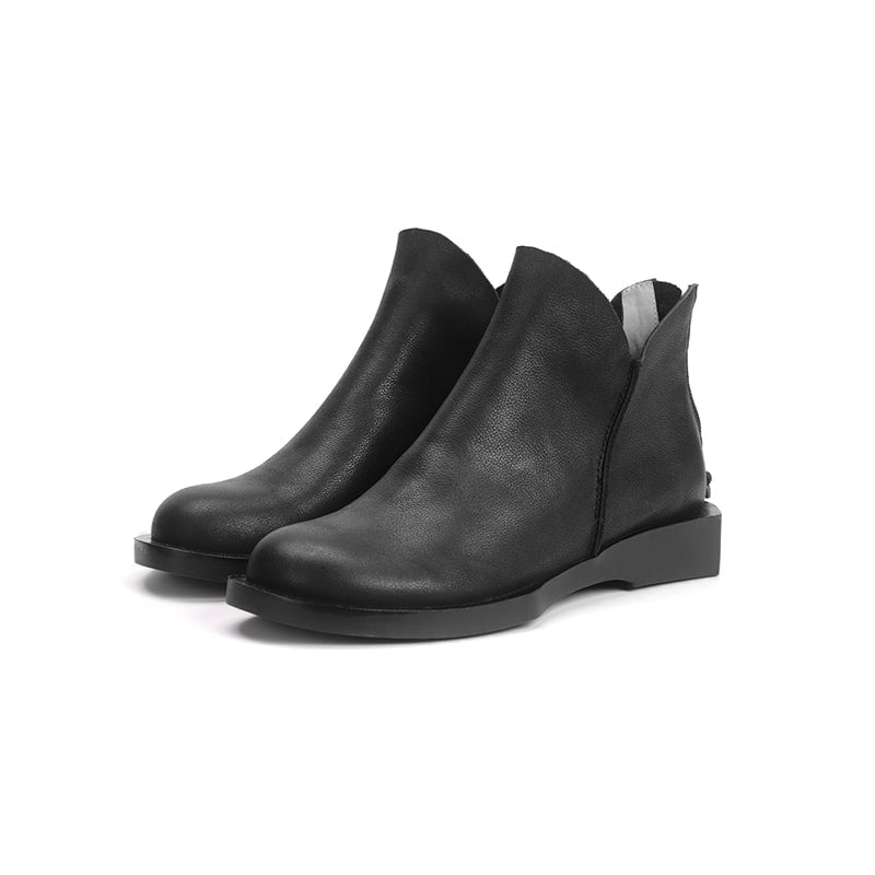 Rowan | Leather Ankle Boots