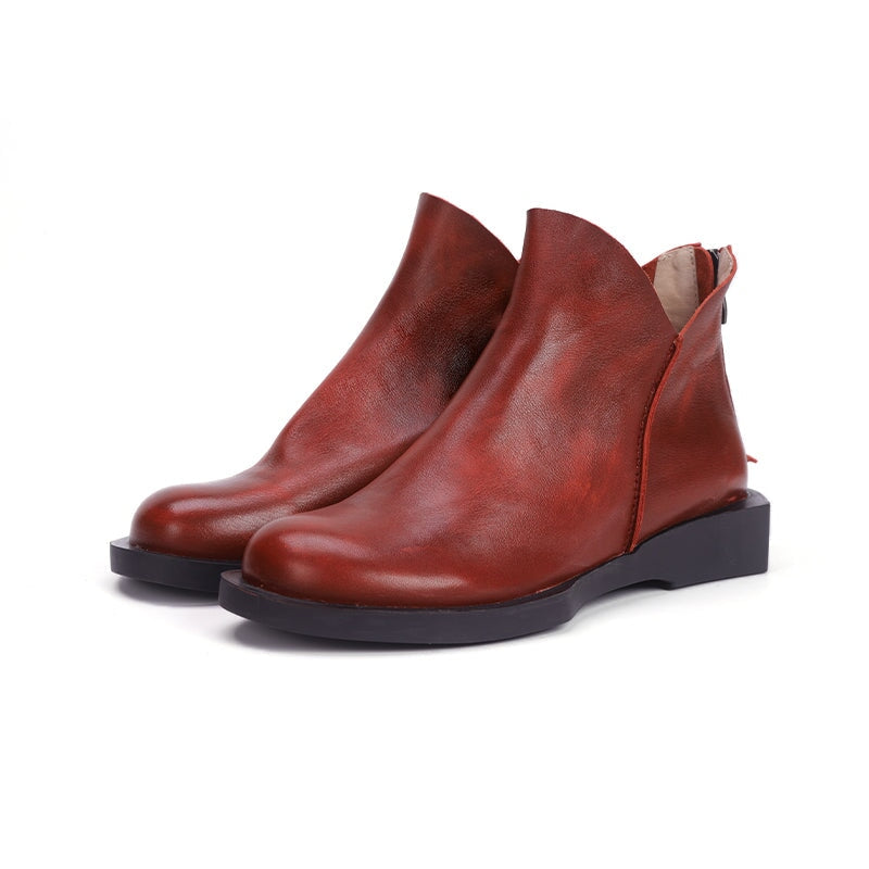 Rowan | Leather Ankle Boots