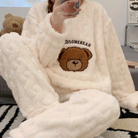Rowan | Women's Bear Fleece Pyjamas