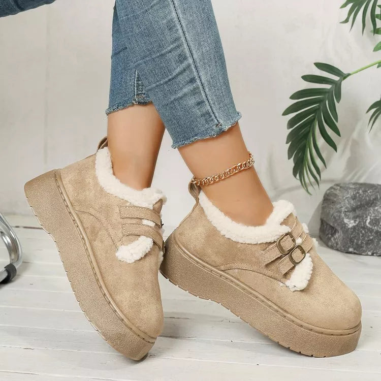 Rowan buckle winter ankle boots