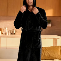 Rowan | Men's Flannel Dressing Gown