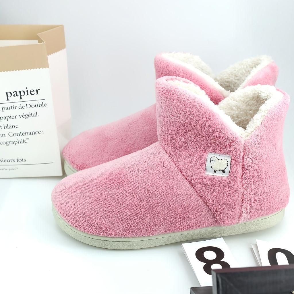 Rowan | High-Top Fleece Slippers