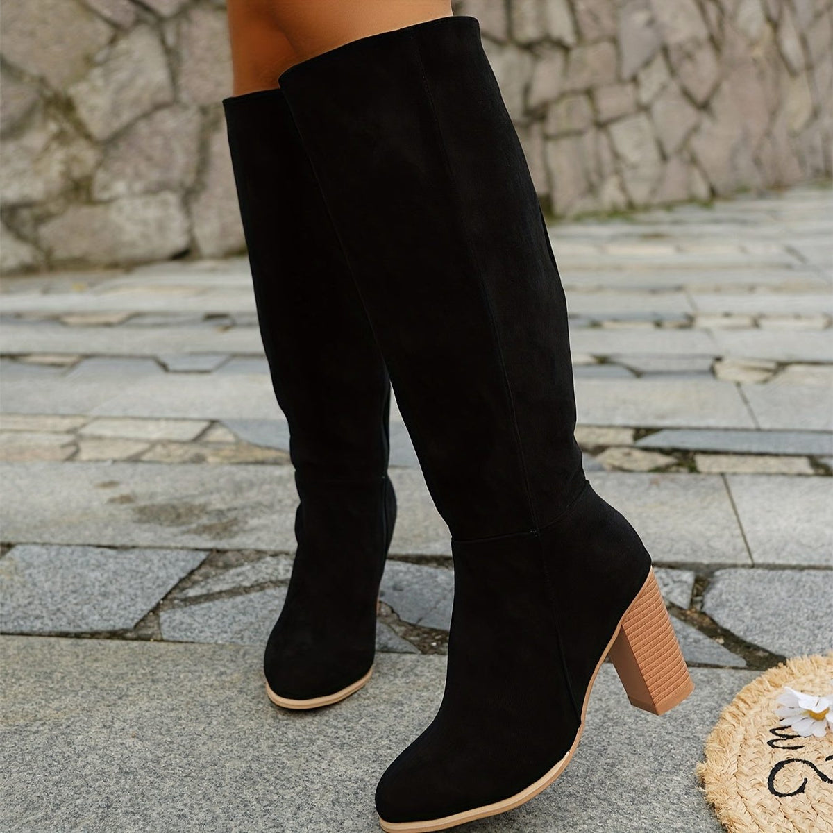 Wide Calf Knee-High Boots