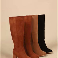 Wide Calf Knee-High Boots