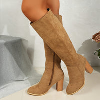 Wide Calf Knee-High Boots