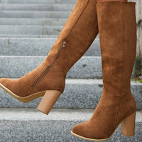 Wide Calf Knee-High Boots