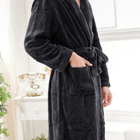 Rowan | Men's Fleece Dressing Gown