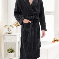 Rowan | Men's Fleece Dressing Gown