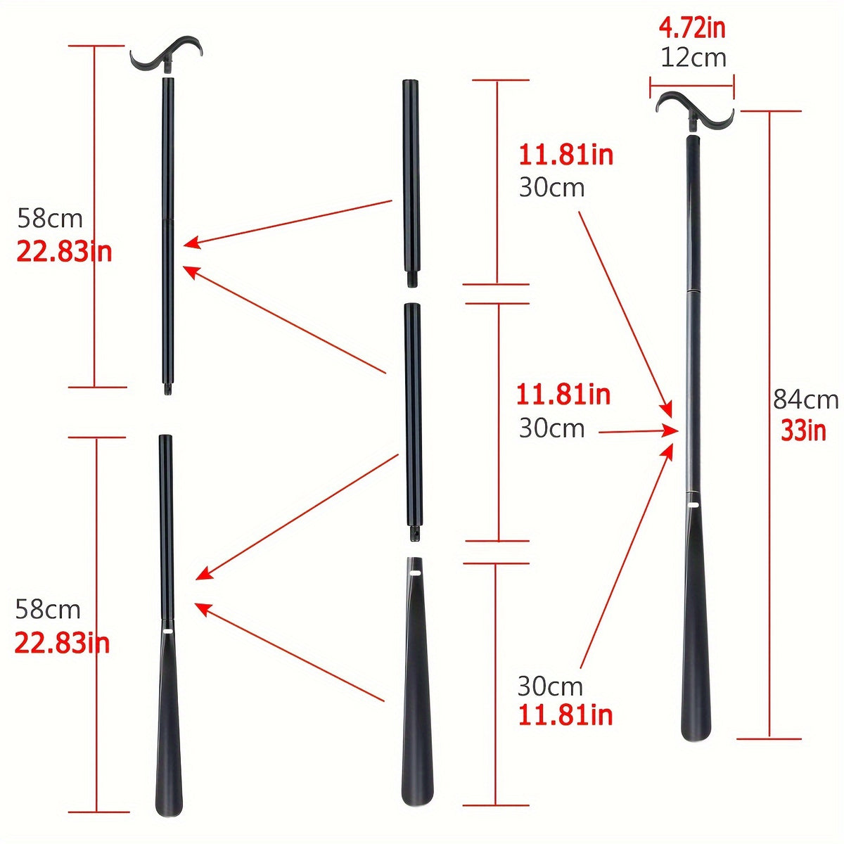Rowan | Long Handled Shoe Horn