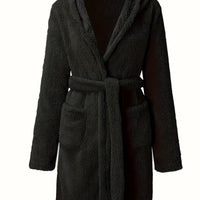 Rowan | Men's Hooded Fleece Robe