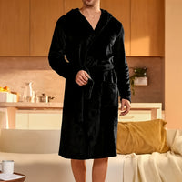 Rowan | Men's Flannel Dressing Gown