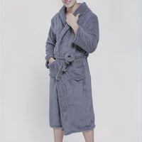 Rowan | Men's Hooded Dressing Gown