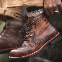 Hunter Mens Leather Boots