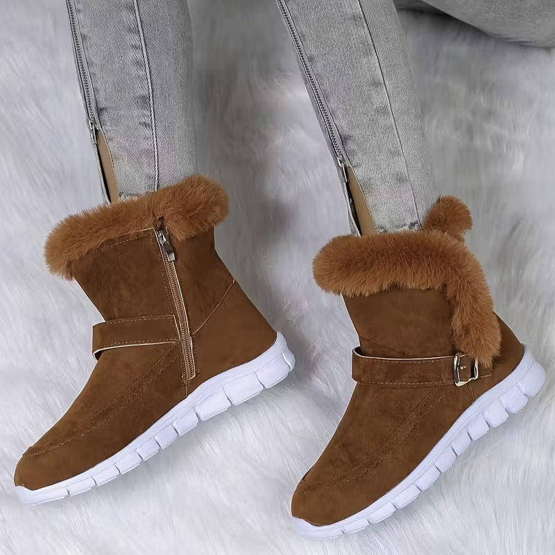 Rowan | Women's Side Zipper Snow Boots
