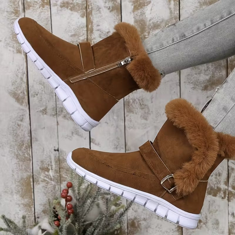 Rowan | Women's Side Zipper Snow Boots