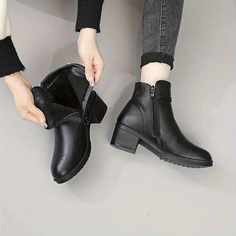 Rowan | Black Ankle Boots Women